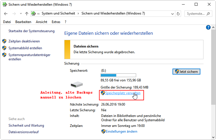 Windows 7 Backup Wiederherstellen
